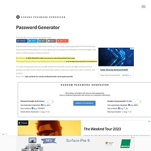 Random Password Generator