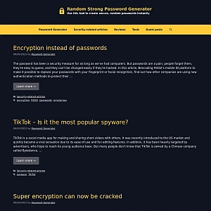 Password Generator